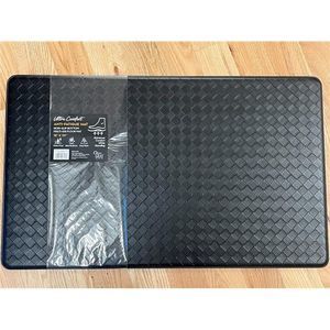18 & 30 in. Anti-Fatigue Embossed Mat, Black
